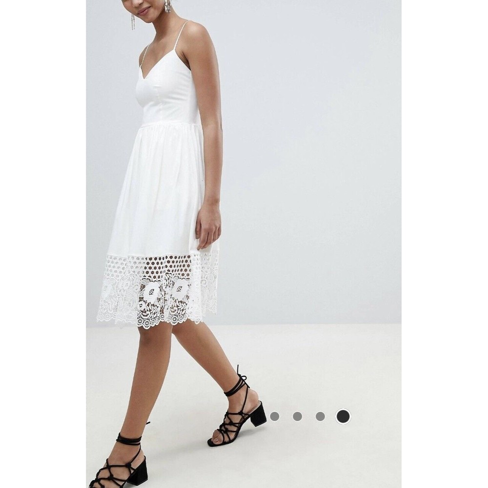 $158 French Connection Womens Salerno Layer Jersey Sun dress US0